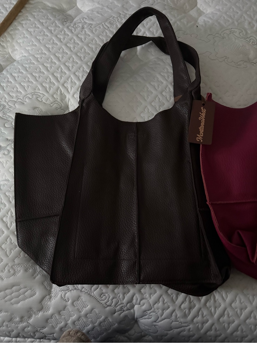 Montana West VeganLeather Tote Bags - Picture 3 of 7